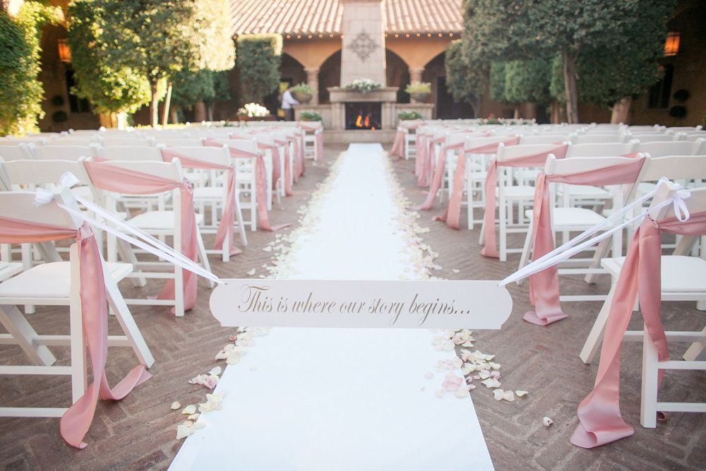 PhotoStream Wedding aisle decorations, Wedding aisle