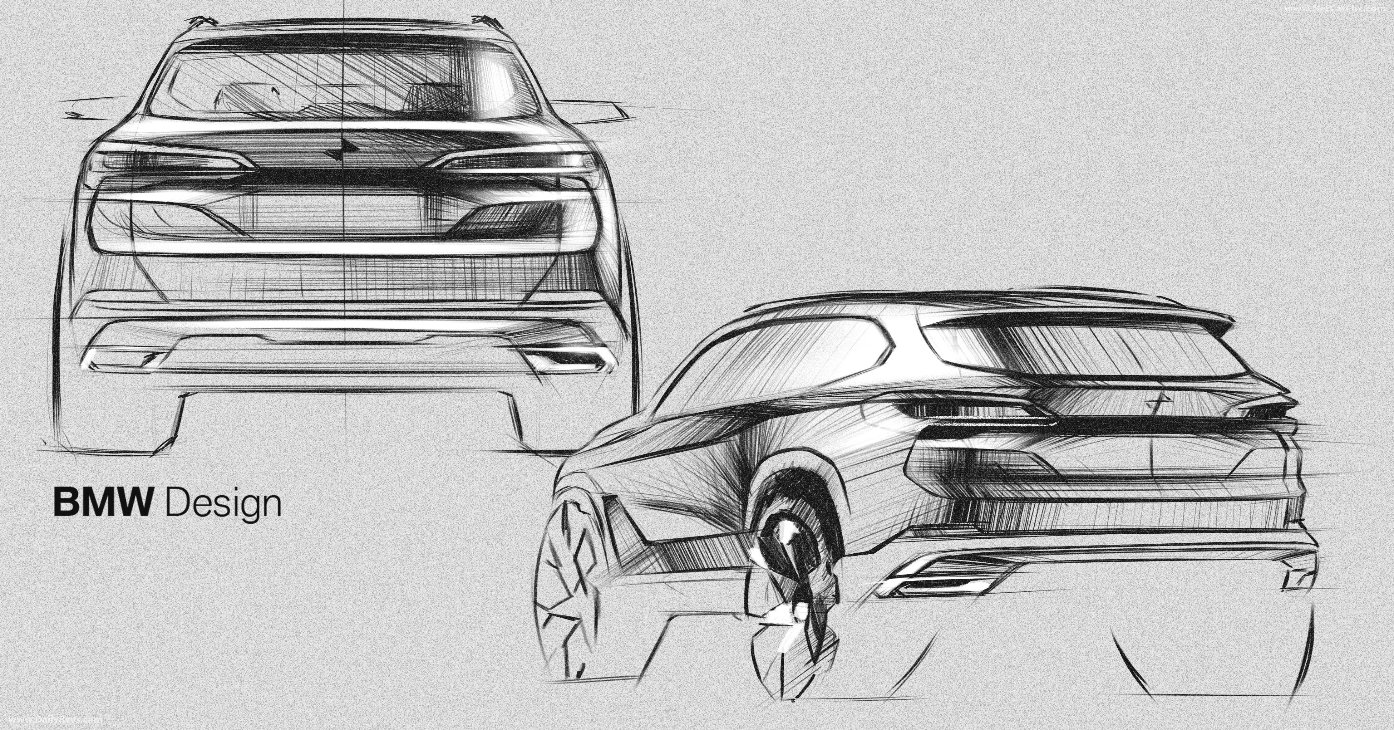 2019 BMW X5 G05 | DailyRevs.com | Design sketch, Bmw design, Concept