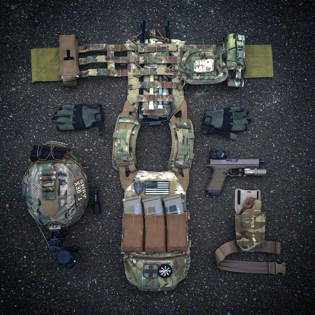Tactical Kit, Tactical Gear Loadout, Airsoft Gear, Tactical Equipment, Tactical Survival, Multicam, Survival Gear, Tactical Helmet, Plate Carrier Setup