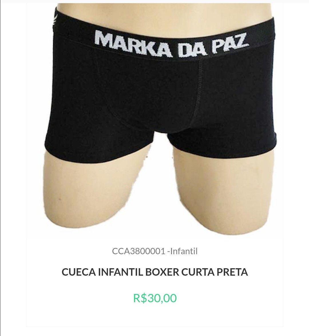 Pin De Produtora Wenilda Vieira Em Marka Da Paz Cueca Infantil Boxer Cueca