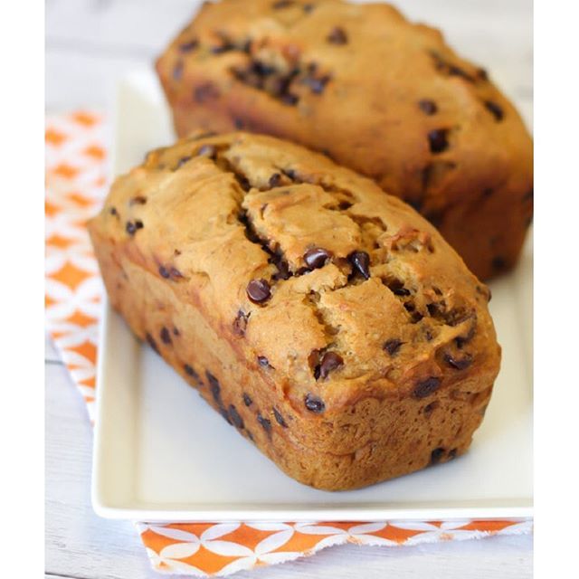 Vegan Banana Pumpkin Chocolate Chip Bread Sarah Bakes Gluten Free | Vegan chocolate chip, Pumpkin banana bread
