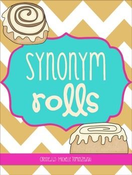 synonym rolls teaching reading teaching ideas and literacy
