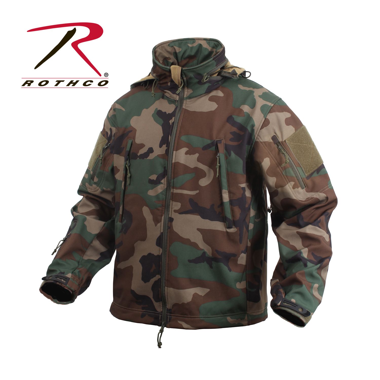 ROTHCO 8952 WOODLAND CAMO VINTAGE M-51 FISHTAIL PARKA 100/% WASHED COTTON JACKET