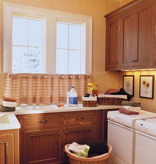 curtain-kitchen2 (500x526, 47Kb) Camper Interior, Kitchen Curtains, Kitchen Cabinets, Interiors, Home Decor, Sewing, Craft, Blinds, Planks