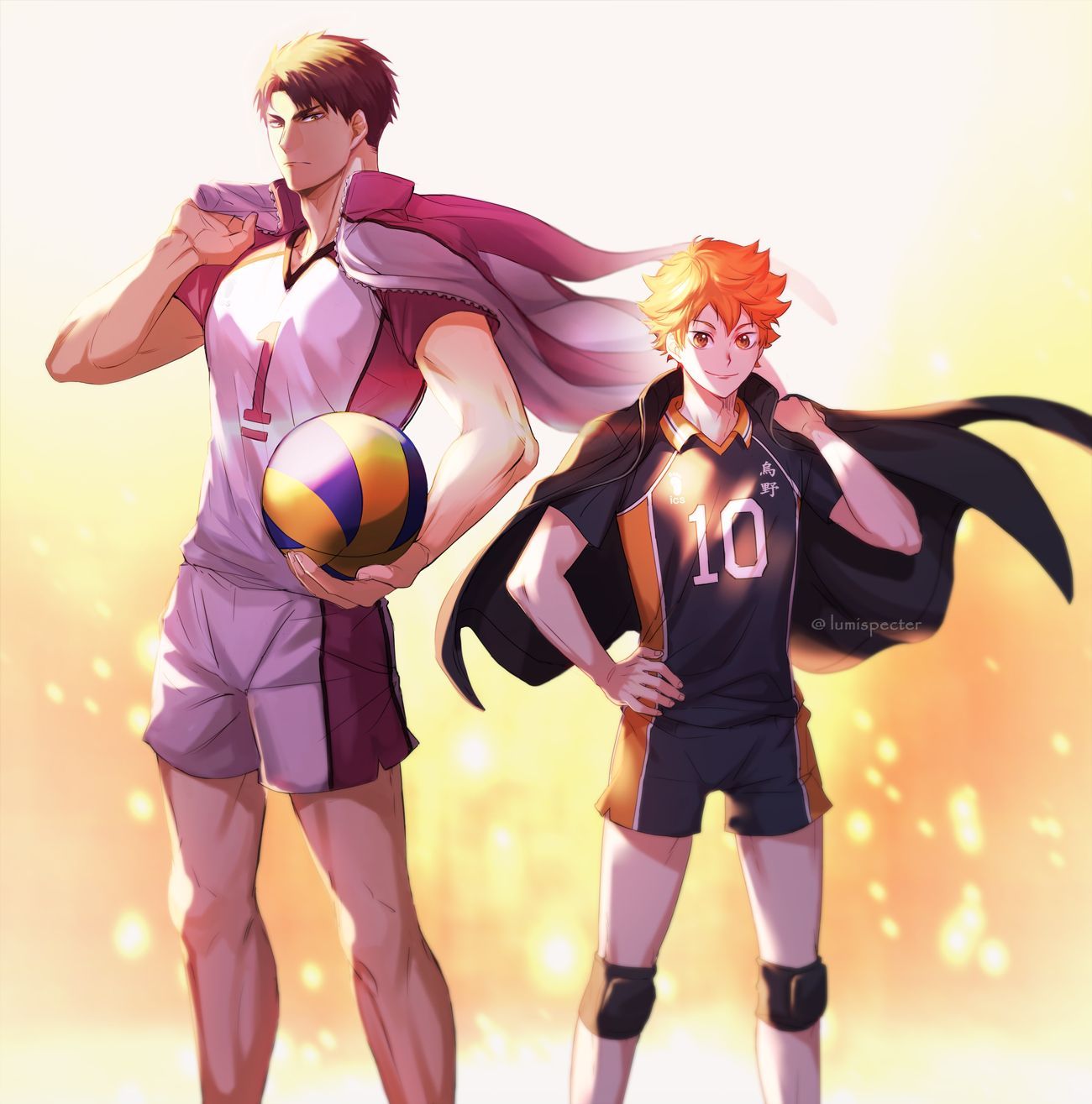 Haikyuu Ushijima, Ushijima Wakatoshi, Hinata Shouyou, Iwaoi, Haikyuu