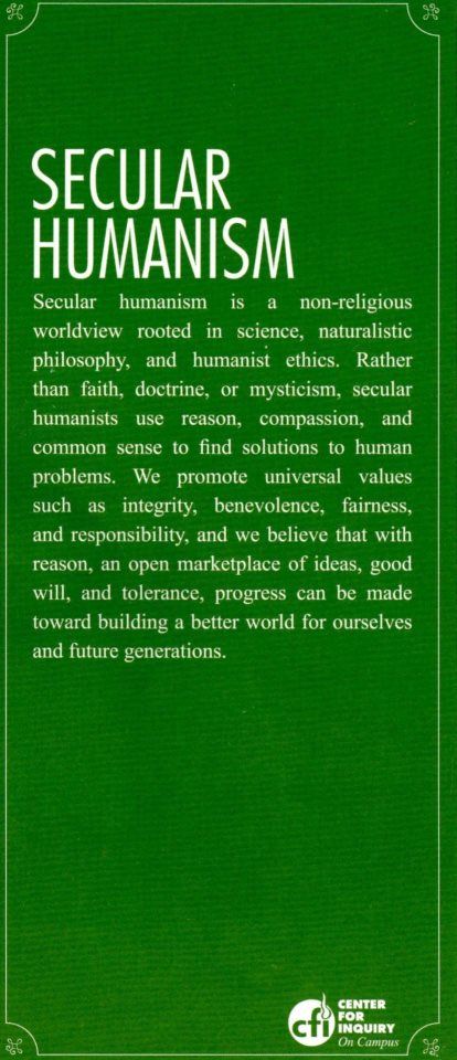 002 Secular Humanism in a nutshell Secular humanism 002 Secular Humanism in a nutshell Secular humanism