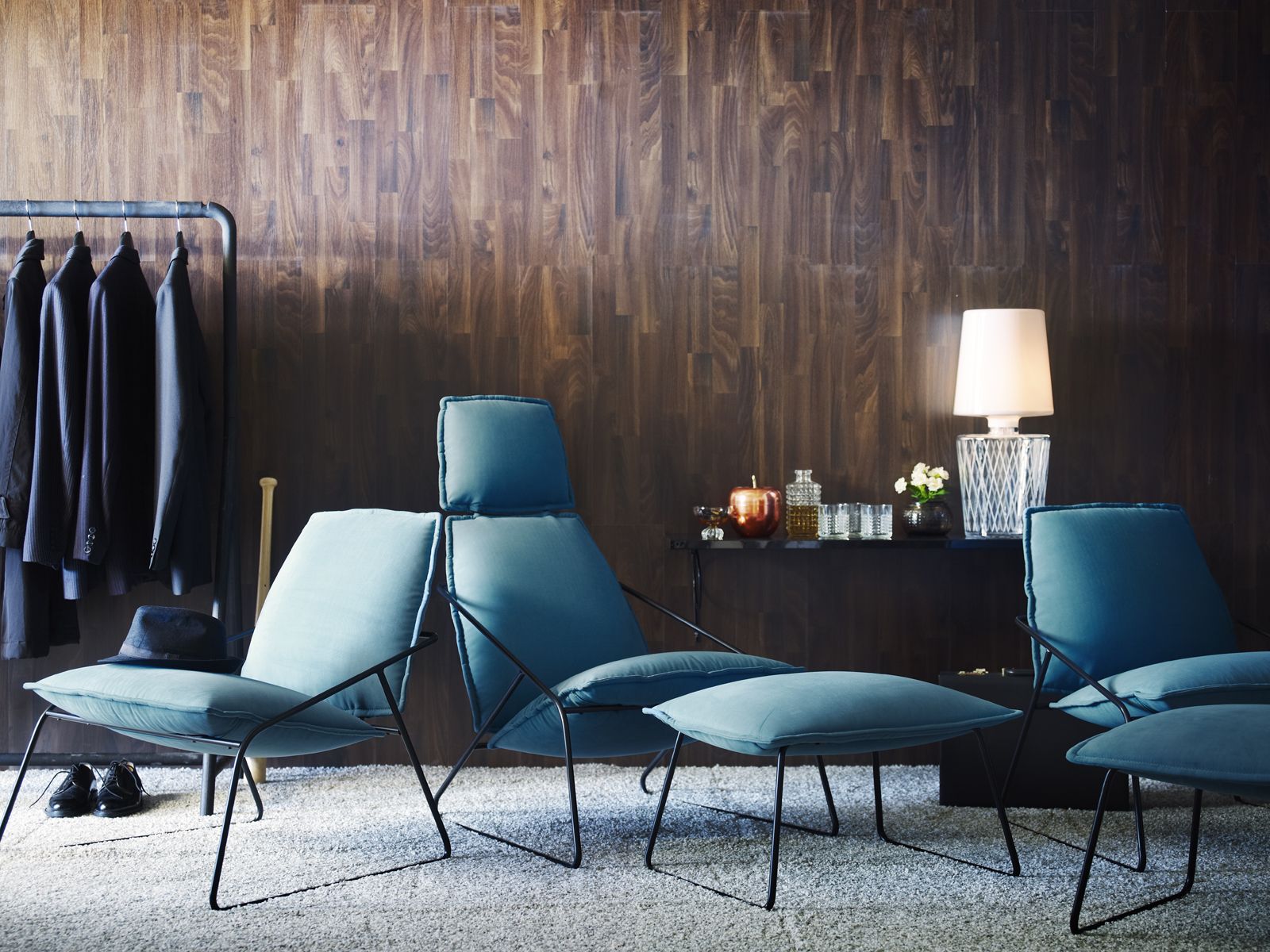 Skab den helt rigtige, retro stil i stuen med villstad lænestolen ... Terrasse afdækning