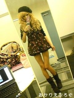 New きのうのコーデ足細 足長のニーハイブーツ By おかりえ 松岡里枝 Crooz Blog New Japanese Fashion