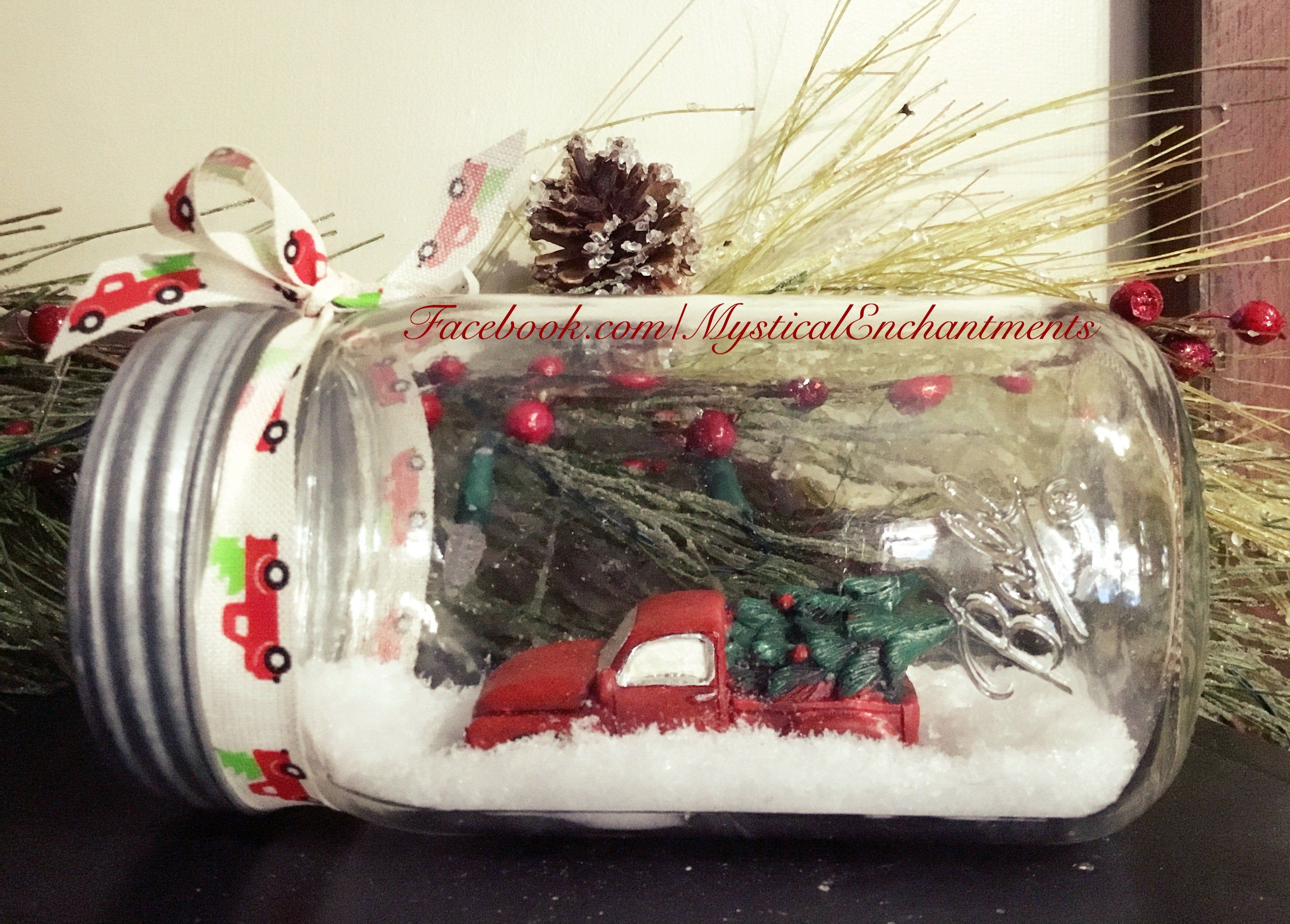 Christmas Snow Globes, Christmas Mason Jars, Christmas Diy, Christmas Decorations, Christmas Ornaments, Christmas Stockings, Christmas Crafts Diy Projects, Holiday Crafts, Diy Crafts