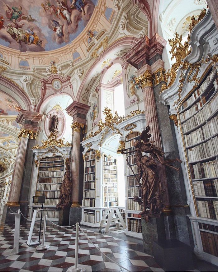 Places: Admont Abbey Library, Austria :: This Is G Places: Admont Abbey Library, Austria :: This Is G
