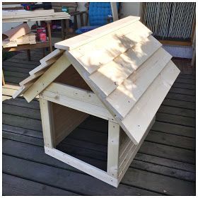 DIY – dog house easily built by yourself- DIY – Hundehütte g…
