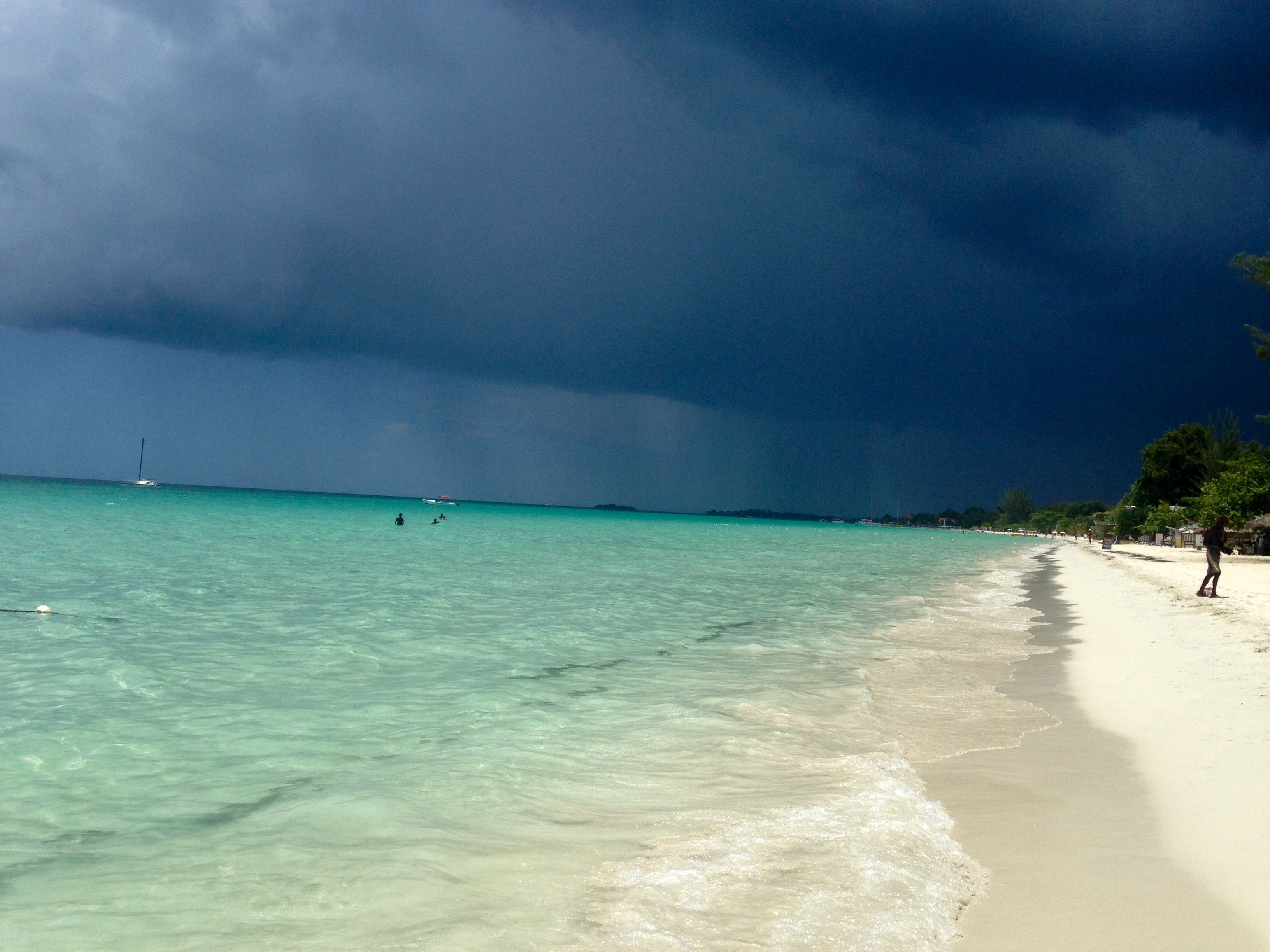 Jamaica storm Jamaica, Beautiful Places, Beach, Water, Outdoor, Gripe