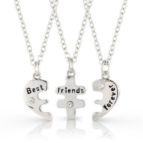 Far Fetched 3 SISTERS PENDANT Silver Three Best Friend Family Girlfriend Charm Far Fetched 3 SISTERS PENDANT Silver Three Best Friend Family Girlfriend Charm
