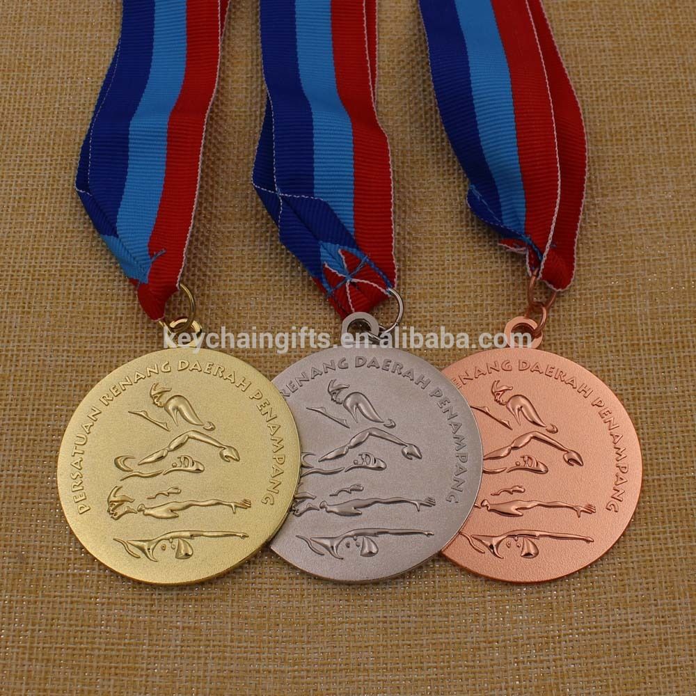 Crown Awards Swimming Medals 2 Gold Ecliptic Swim Medals Crown Awards Swimming Medals 2 Gold Ecliptic Swim Medals
