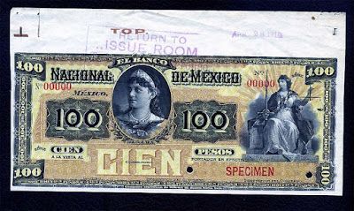 Mexico Banknotes Mexico Paper Money Catalog And Mexican Currency History Papel Moneda Billetes Del Mundo Historia De Mexico