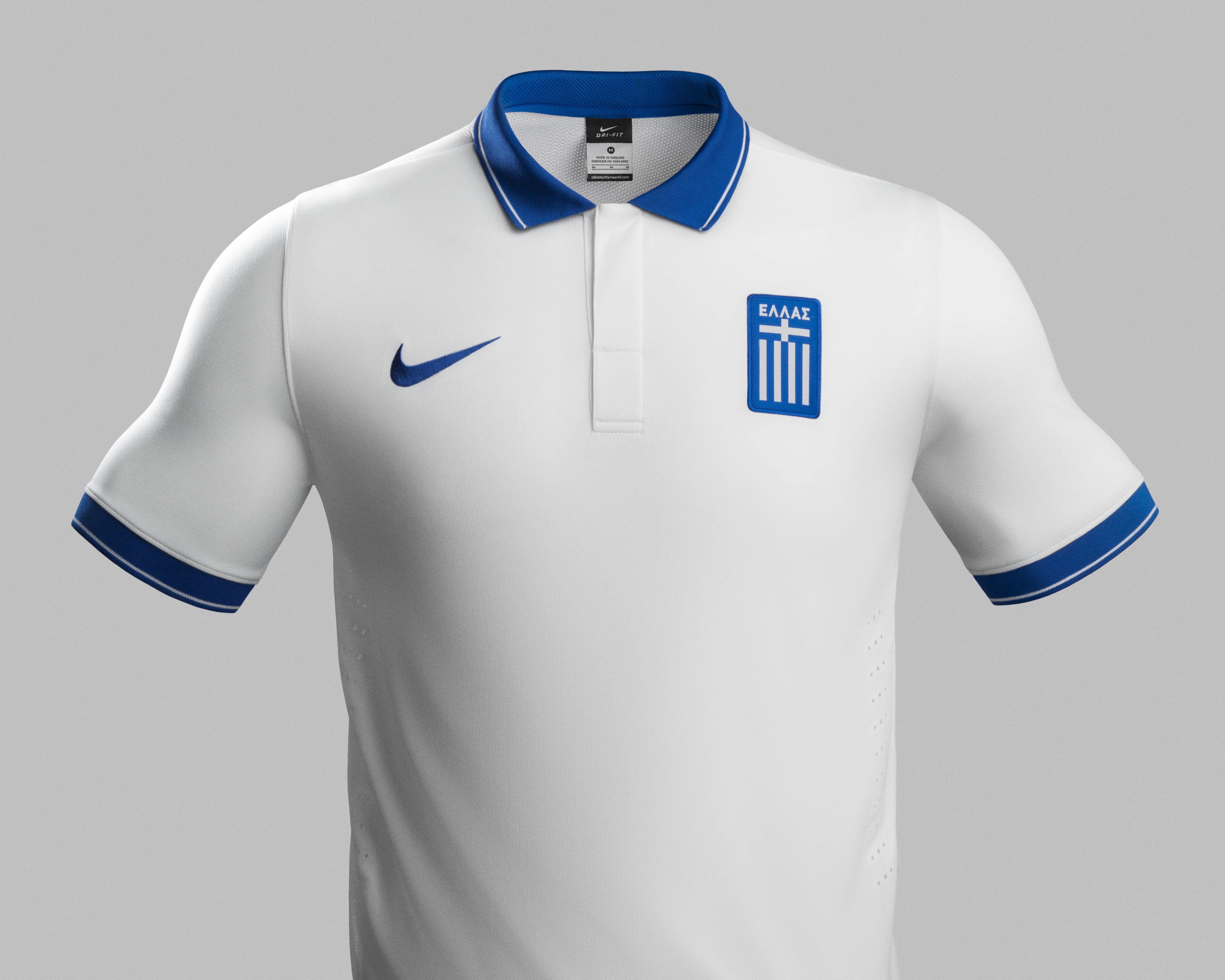 Greece Home Kit for World Cup 2014 #worldcup #brazil2014 #greece #soccer #football #GRE