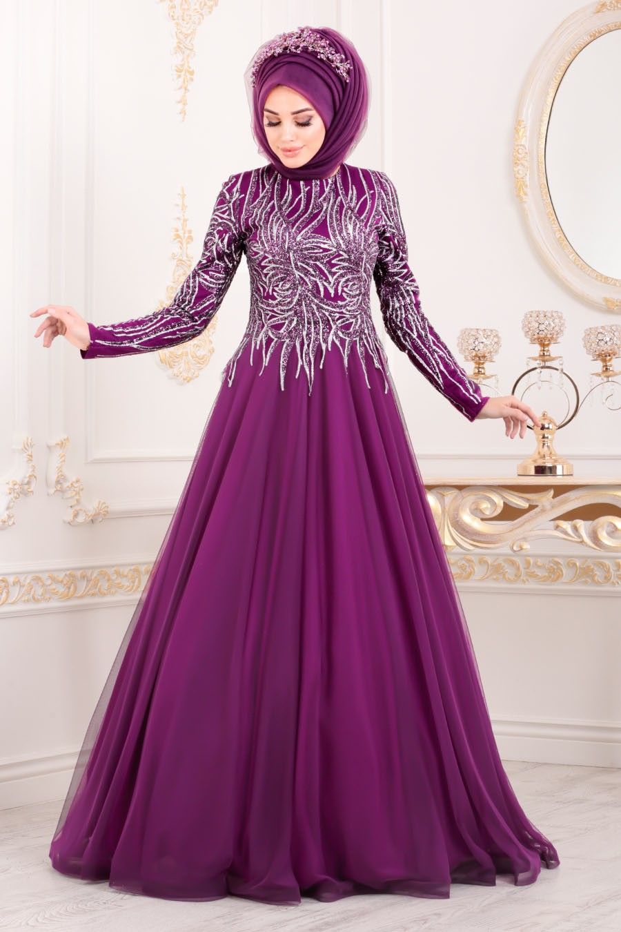 Tesetturlu Abiye Elbise Simli Desenli Murdum Tesettur Abiye Elbise 20690mu Tesetturisland Com The Dress Aksamustu Giysileri Elbise Tesetturlu Abiye Elbise Simli Desenli Murdum Tesettur Abiye Elbise 20690mu Tesetturisland Com The Dress Aksamustu Giysileri Elbise