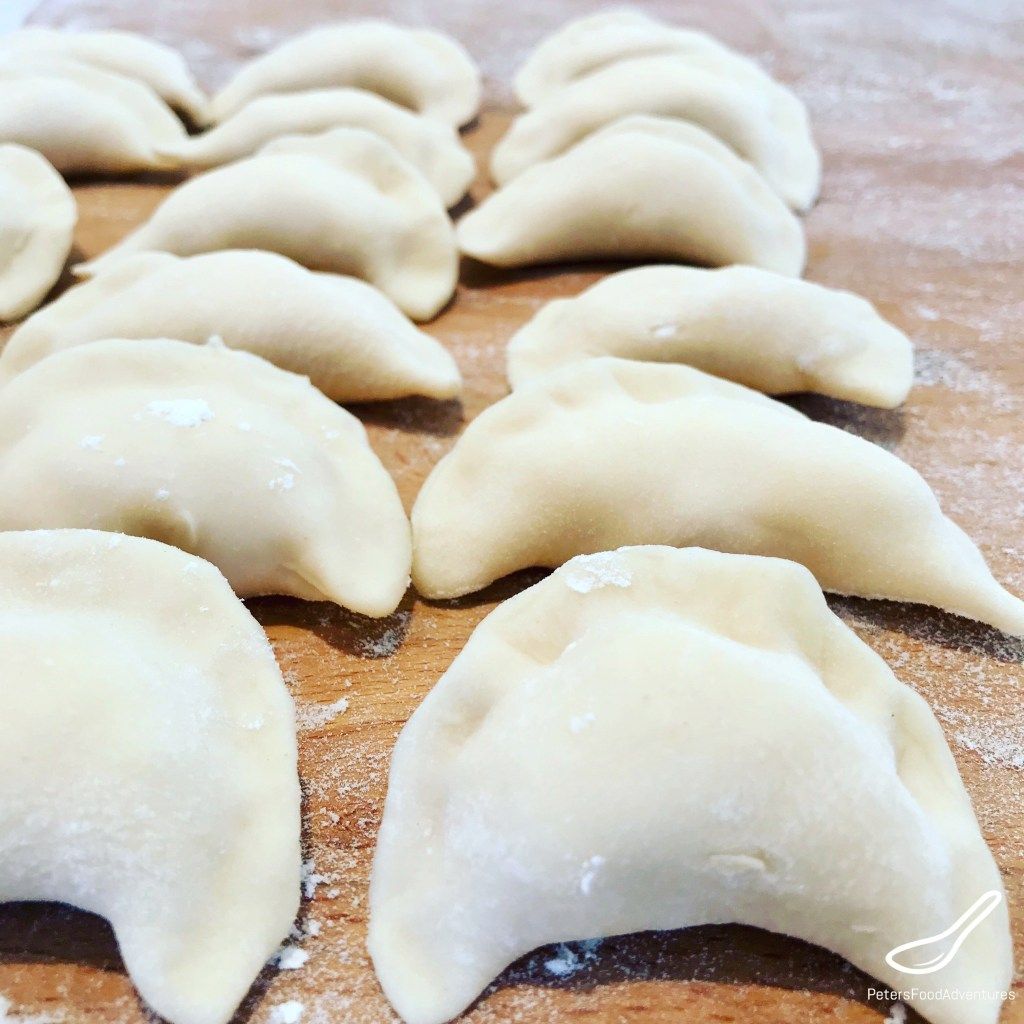 Vareniki Dumplings with Farmer's Cheese. A comfort food Vareniki Dumplings with Farmer's Cheese. A comfort food
