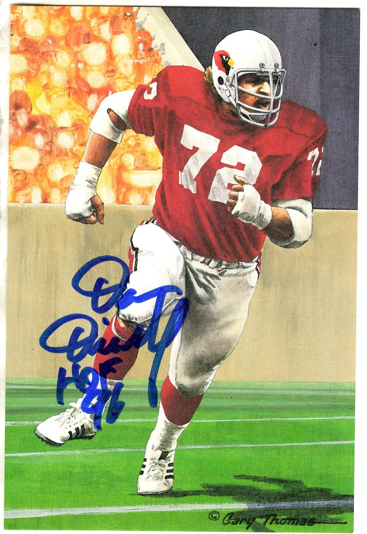 Main Line Autographs | St louis cardinals football, Cardinals football, Football