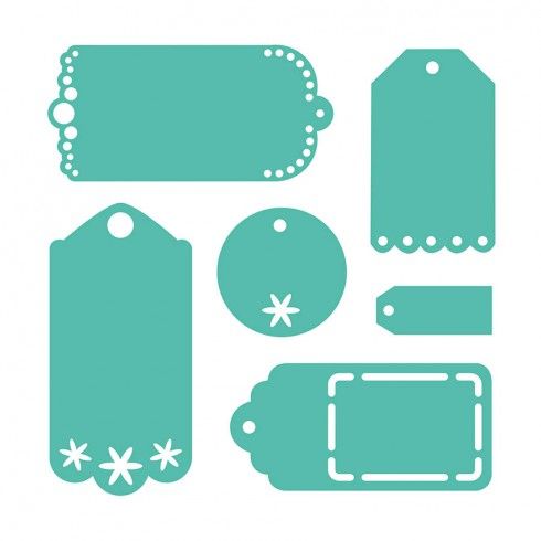 Download Troquel Tags First Edition para Sizzix | Plantillas ...