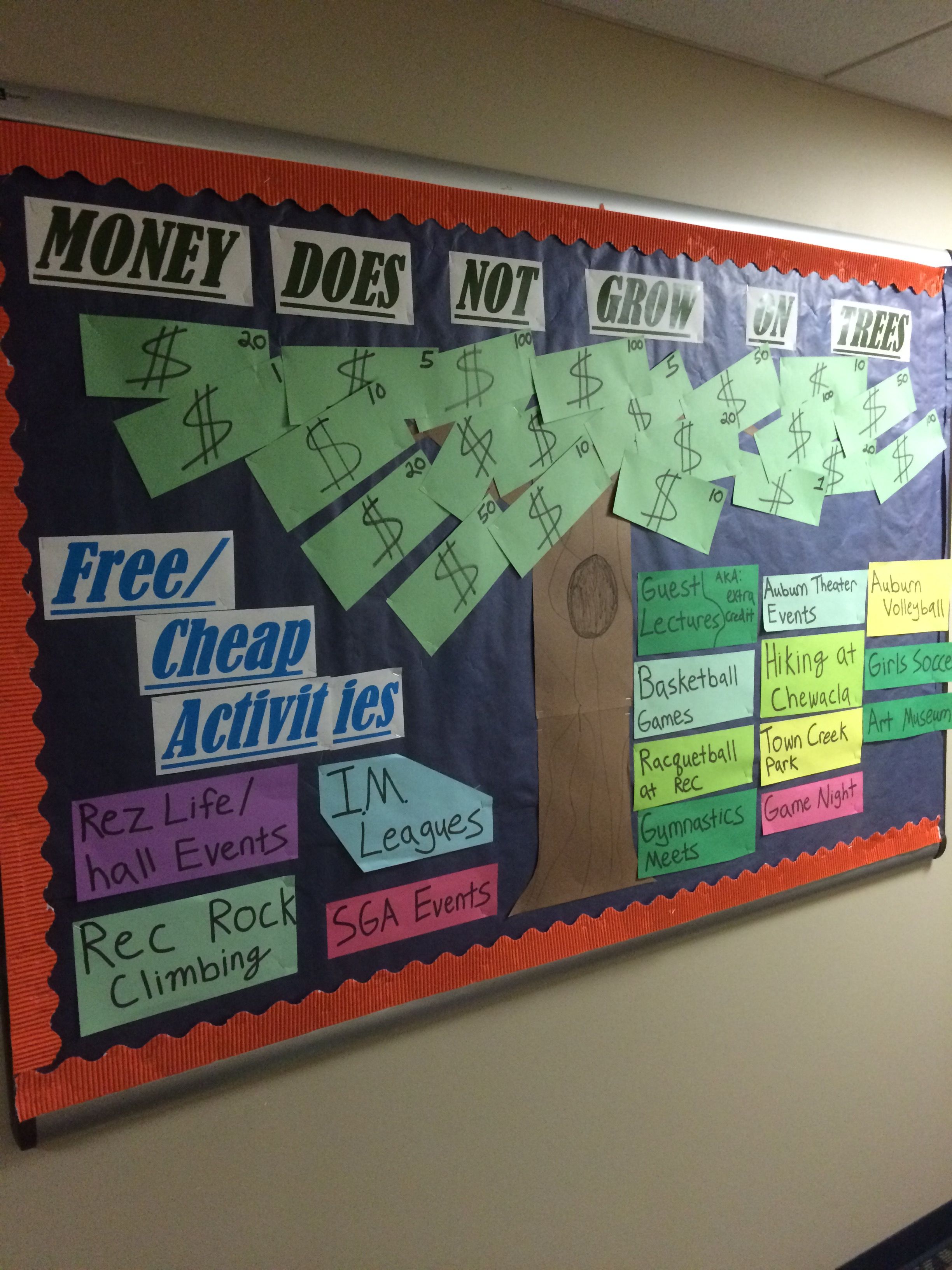 Engagement Bulletin Board List Of Low Cost no Cost Activities Students engagement-bulletin-board-list-of-low-cost-no-cost-activities-students