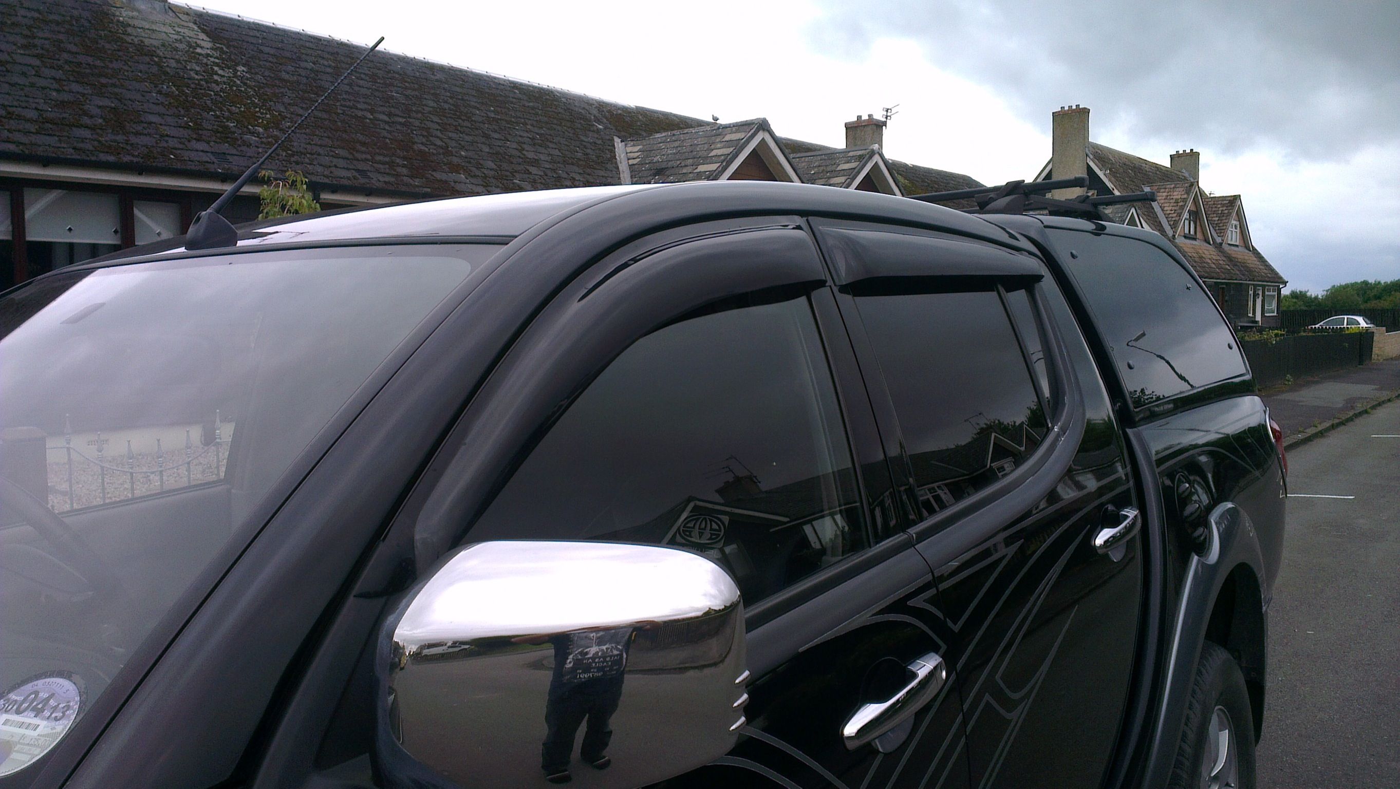Mitsubishi L200 Window Visors 49 From Www Truckstyling Co Uk Free Delivery Uk Wide Easy To Install Email Andy Truck Vw Amarok Nissan Navara D40 Toyota Hilux