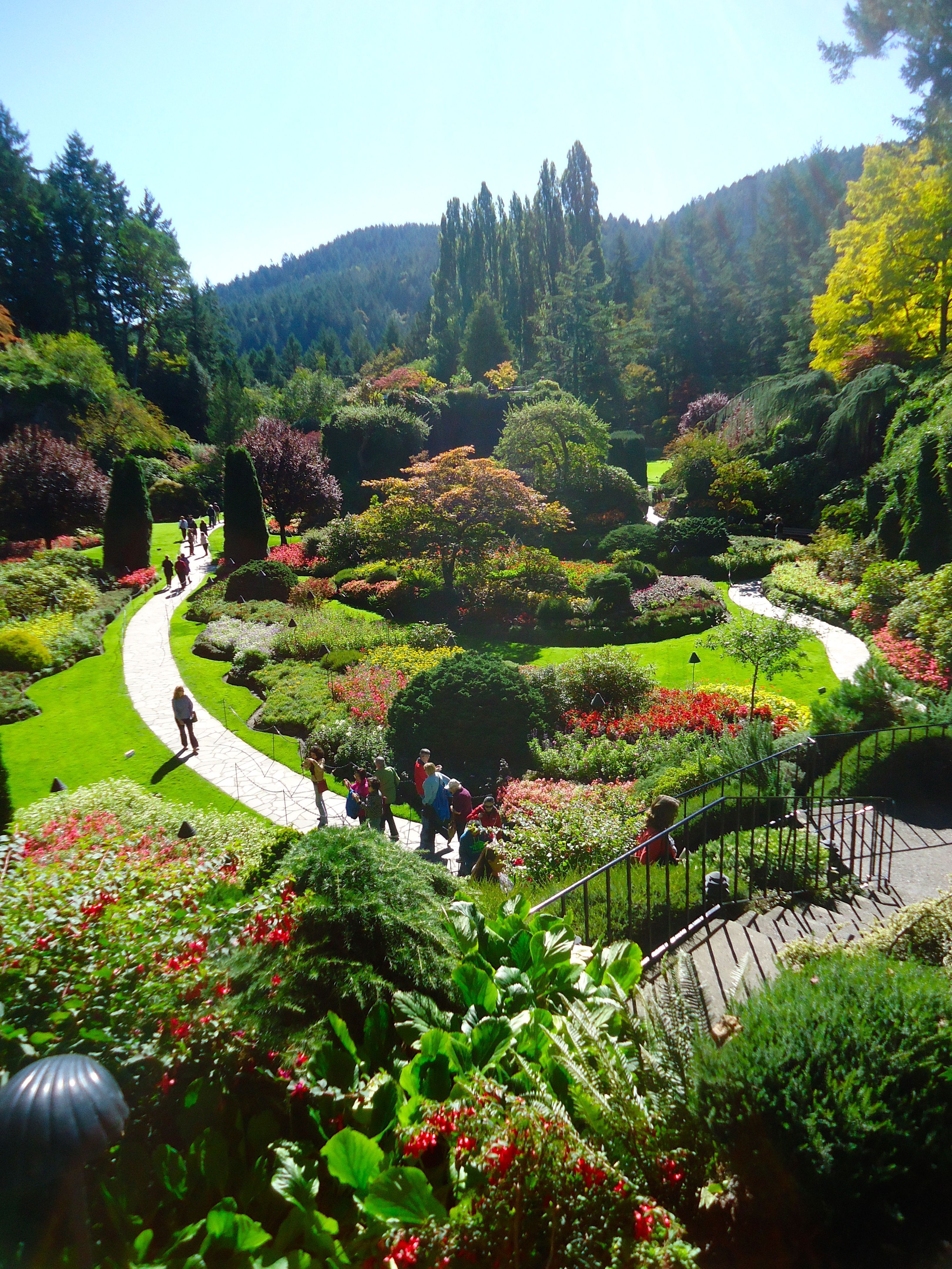 Butchart Gardens In Victoria Vancouver Island British Columbia Canada Olive Garden Delivery Gardens Of The World Beautiful Nature Pictures
