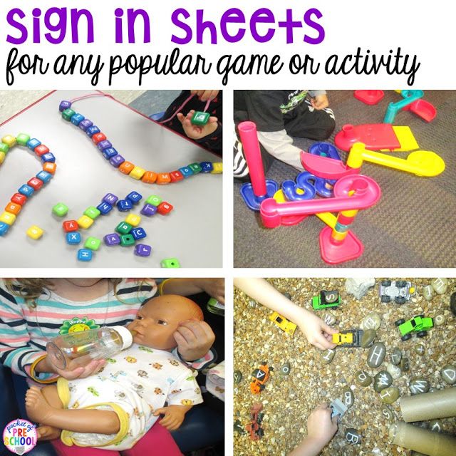 Free Daily Sign In Sheets for Your Classroom | Sign in sheet, Preschool