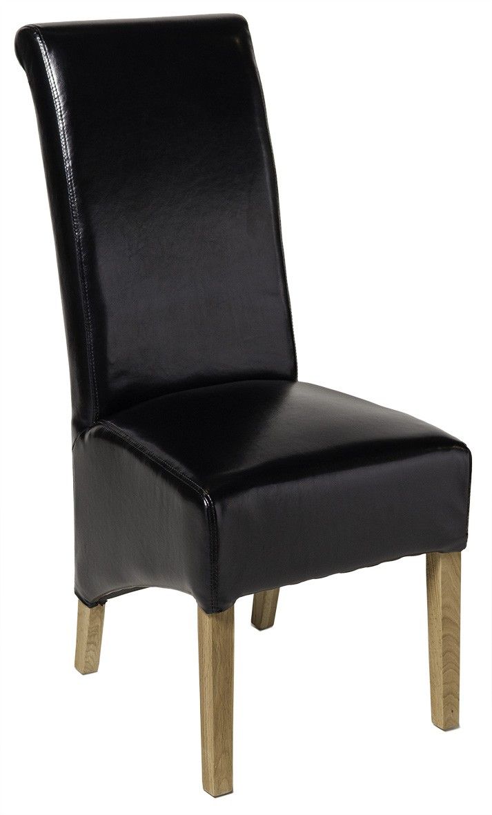 Schwarz Leder Esszimmer Stühle Esszimmerstühle