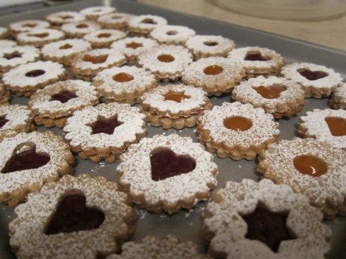 Linzer Cookies | Christmas biscuits, Linzer cookies ...