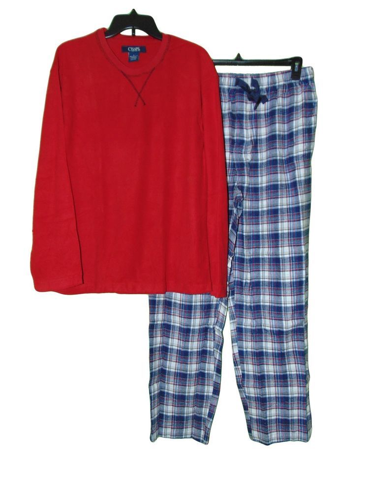 chaps red plaid pajama