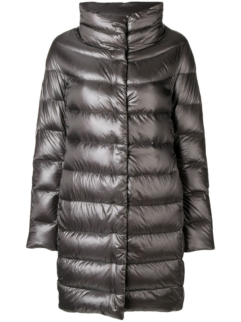 Herno Dora padded coat - Grey Padded Coat, Padded Jacket, Shearling ...