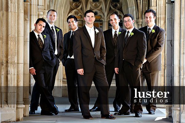 Brown Tux Groomsmen Wedding Suits Weddings Pinterest Brown Tux Groomsmen Wedding Suits