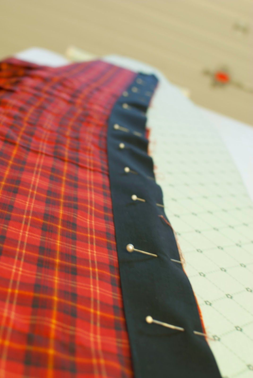 17++ Sewing pattern kilt info