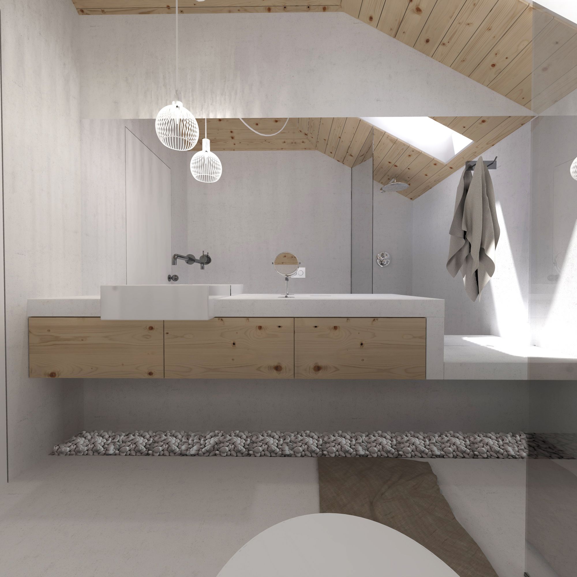 Sótão da famÃlia oliveira #bathroom #upcycled #loft #storage ...