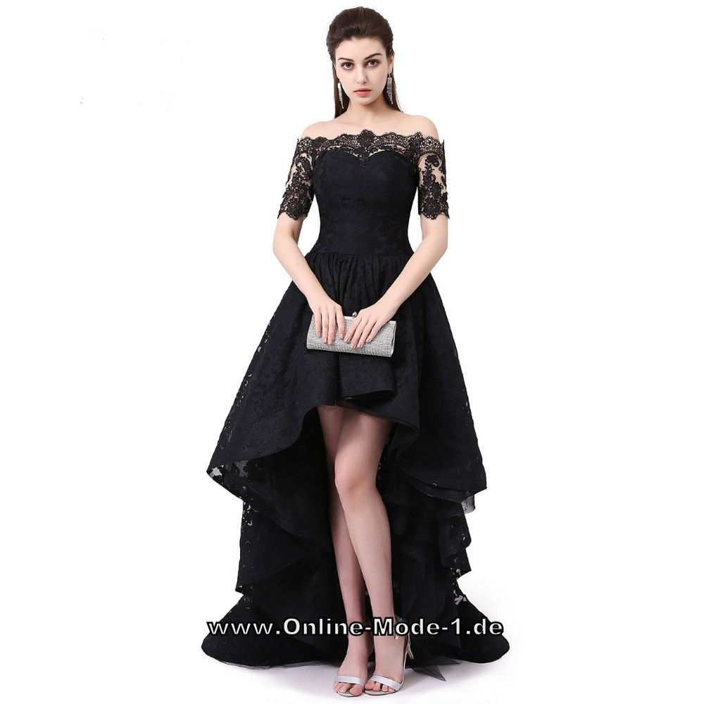 Vokuhila Abendkleid Ameline Schwarz Vokuhila abendkleid, Schöne Vokuhila Abendkleid Ameline Schwarz Vokuhila abendkleid, Schöne