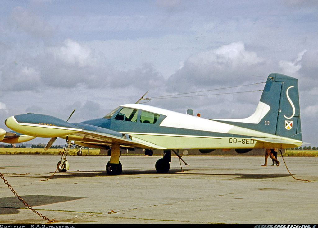 Cessna 310B - Untitled (Sabena) | Aviation Photo #2290684 ...