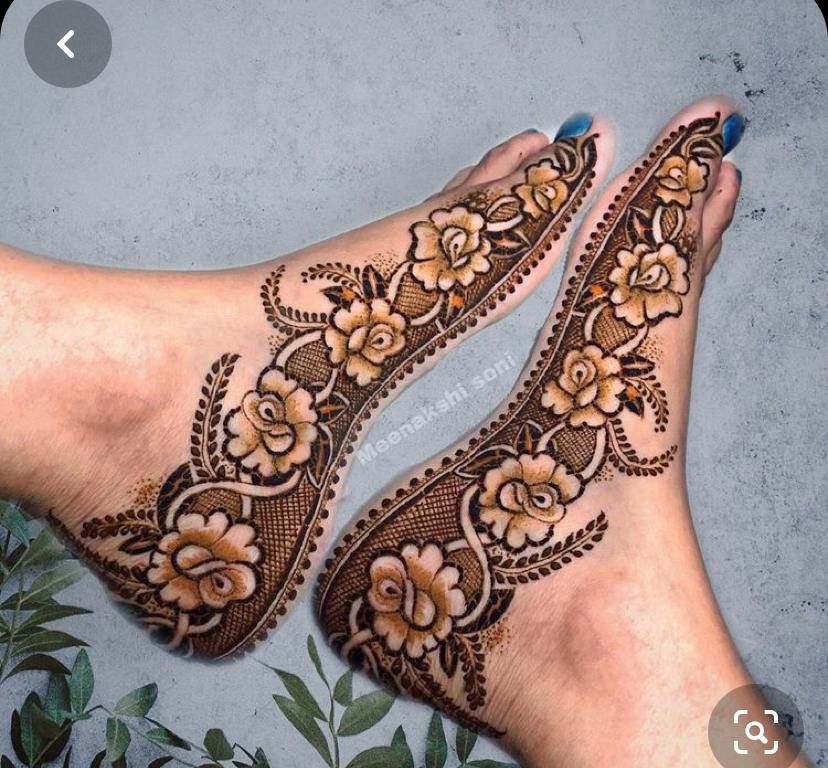20 Beautiful Single Line Mehendi Designs Images and Inspirations