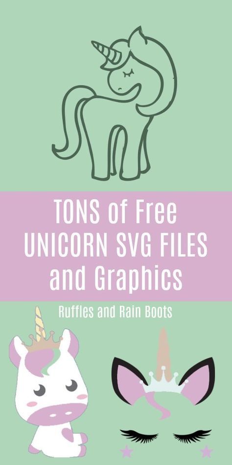 Download Free Unicorn SVG Files (You Know You Love Them, Too ...