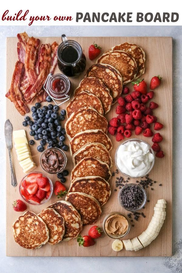 Build Your Own Pancake Board - Completely Delicious