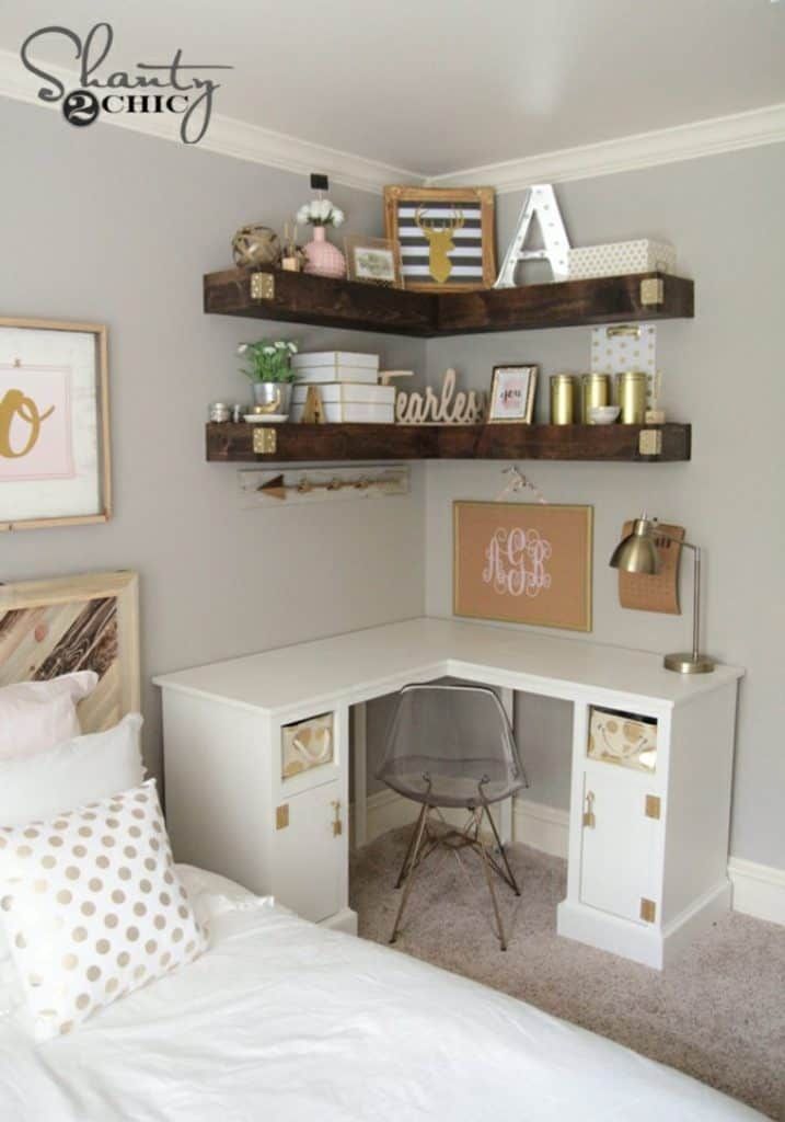 29 Stylish Ideas for a Teenage Girl’s Dream Bedroom