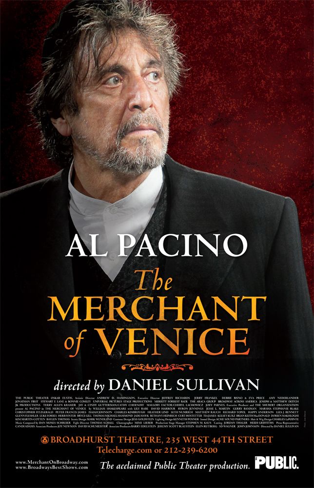 November 13, 2010 - THE MERCHANT OF VENICE Public Theater, The Merchant