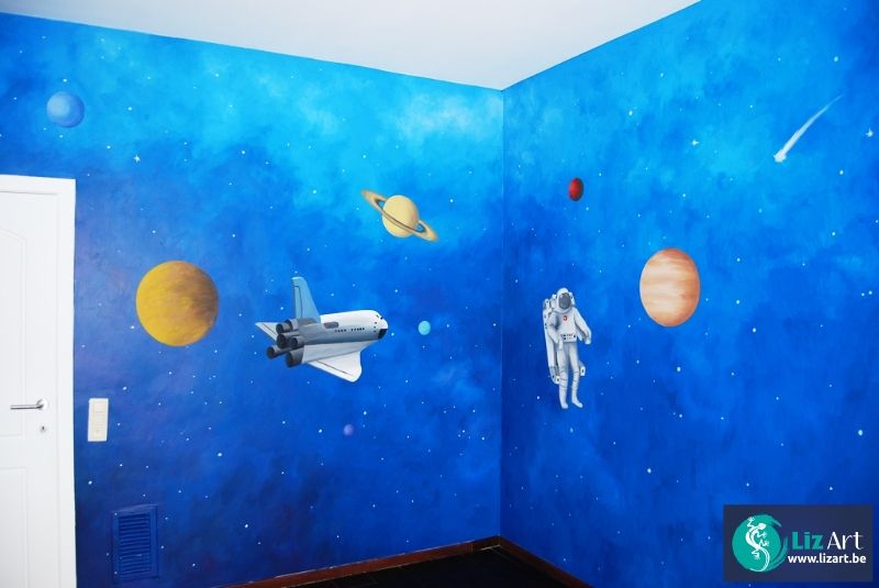 accessoires kinderkamer planeten muurschildering planeten in de ruimte muurschilderingen accessoires kinderkamer planeten muurschildering planeten in de ruimte muurschilderingen