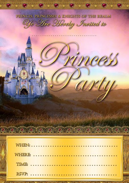 royal princess invitation template free right click the image to