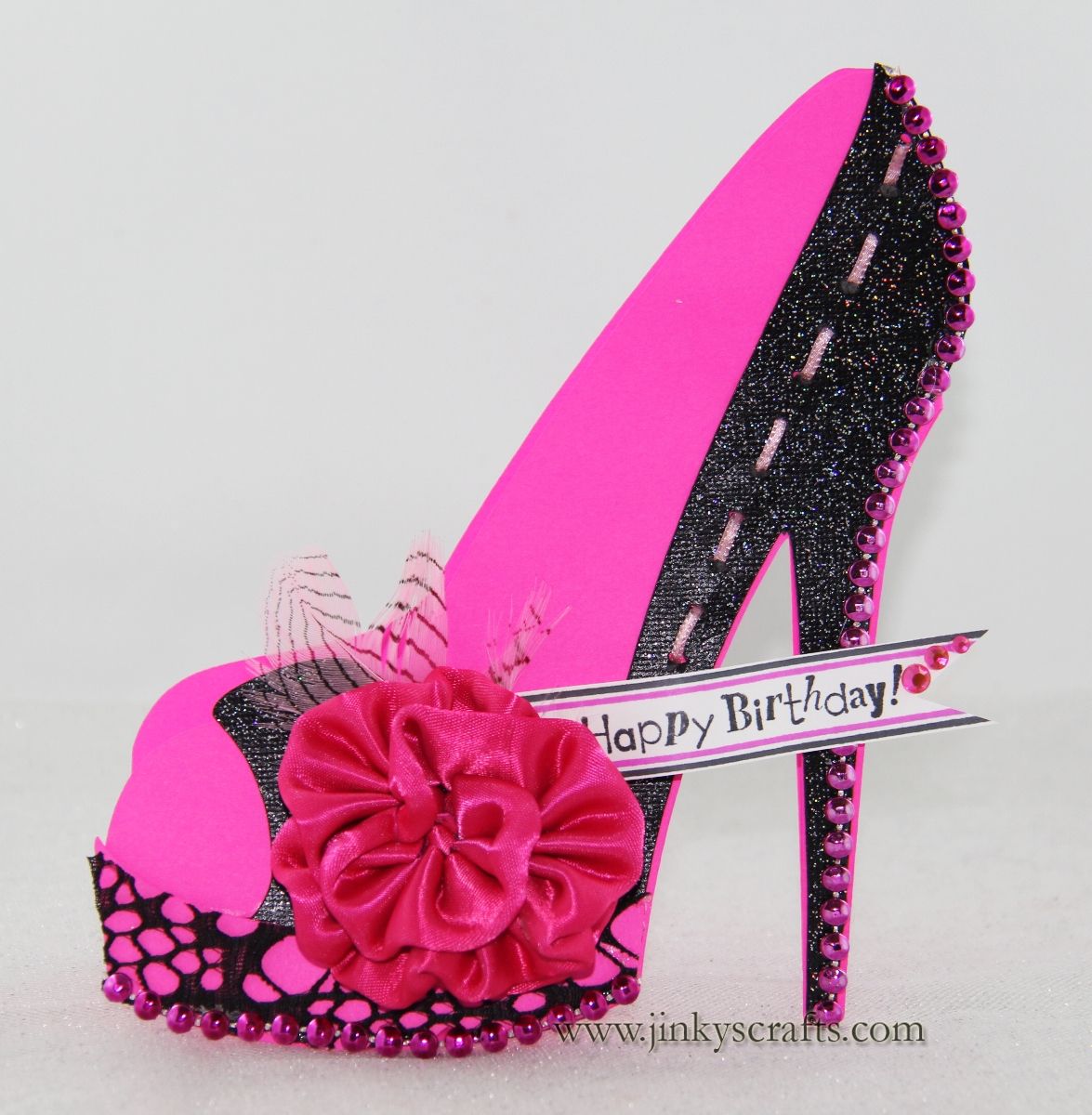 Download High Heel Shoe 3D Cards Would be awesome for Emerlyns 6th ...