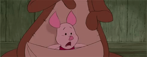 Piglet Scared GIF - Piglet Scared Frightened - Discover & Share GIFs | Disney images, Piglet winnie the pooh, Piglet