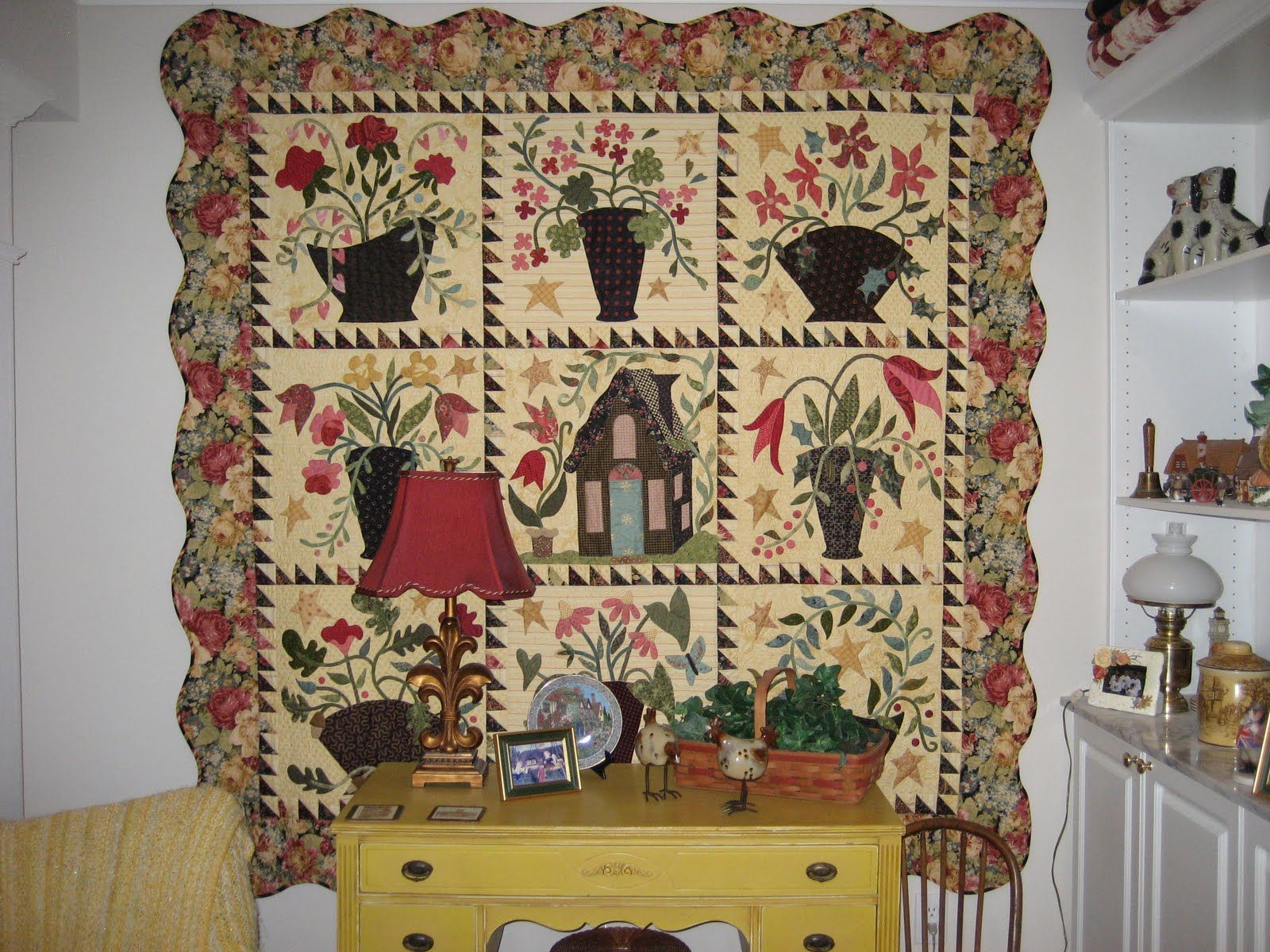 Happy Appliquer Blackbird Design Quilt Applique Quilting, Hand