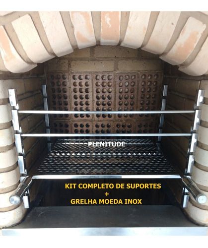 KIT CONTÉM1 GRELHA MOEDA INOX COM CABOS DE ALUMINIOMedidas a escolher: 25CM , 40CM, 45CM LARGURA- escolher o tamanho da grelha após a compra X 48CM profundidade - comprimento total 67cm1 KIT SUPORTE DE ESPETOS E GRELHA PARA CHURRASQUEIRA (4 suportes inox + 6 barras tubulares aluminio 60cm) ****OBSERVAÇÃO PARA ESCOLHA DA GRELHA: A largura da churrasqueira deve ser 5cm maior ou mais que a grelha para caber com os suportes instalados.SUPORTES: DEIXE SUA CHURRASQUEIRA COM BELO DESIGN E FAÇA SEU ASSA Products, Ribs, Barbecue, Gadget