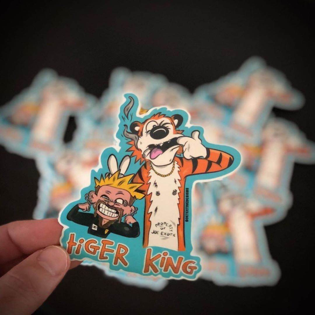 StickerApp on Instagram “Tiger King mash up stickers by