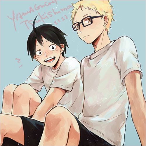 Yamaguchi Tadashi & Tsukishima Kei - Haikyuu!! / HQ!! | Haikyuu